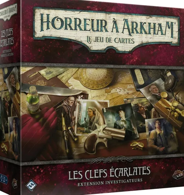 Horreur à Arkham : Le Jeu de Cartes - Les Clefs Écarlates - (Investigateurs)