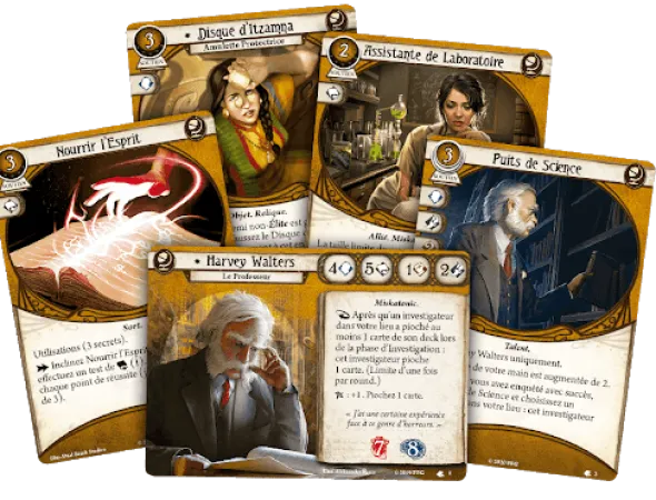 Horreur à Arkham : Le Jeu de Cartes - Deck Investigateur - Harvey Walters