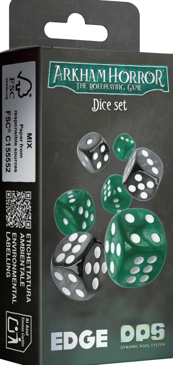 Horreur à Arkham : Le Jeu de Rôle - Set de dés