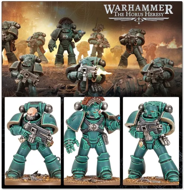 Horus Heresy : Legiones Astartes - Escouade Tactique MkIV