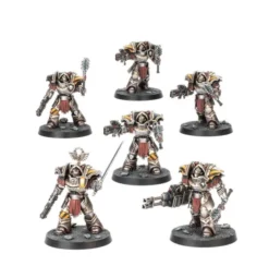 Horus Heresy : Legiones Astartes - Terminators Cataphractii avec Chargeurs Volkites et Masses Énergétiques