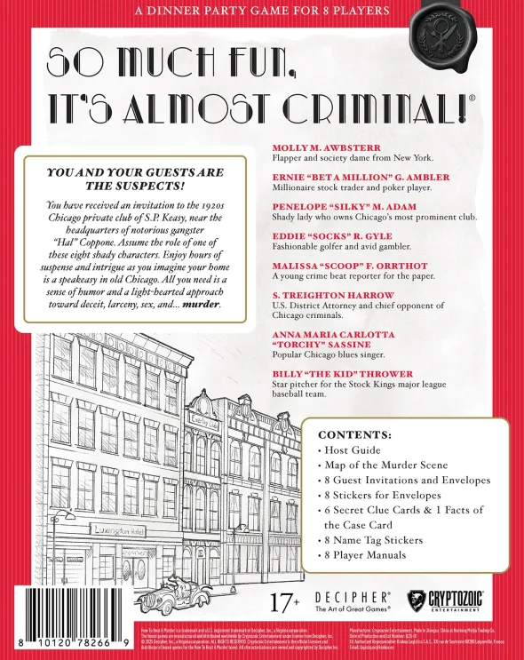 How To Host A Murder: Chicago Caper