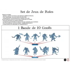 Hydra Production - 1 Bande de 10 Gnolls