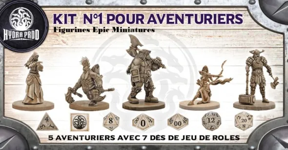 Hydra Production - Kit n°1 pour Aventuriers