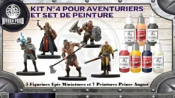 Hydra Production - Kit n°4 pour aventuriers et set de peinture