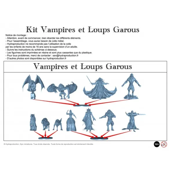 Hydra Production - Kit "Vampires et Loups Garous"