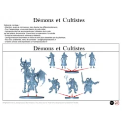 Hydra Production - 1 Seigneur Démon et ses 7 Serviteurs