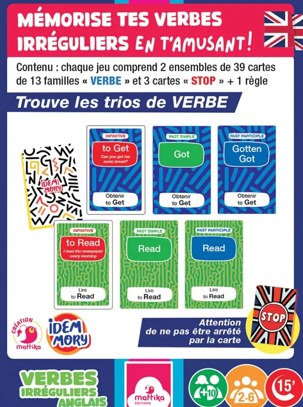 Idem Mory - Verbes irréguliers
