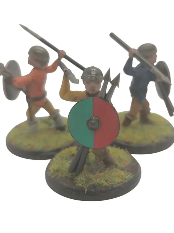 Infanterie légère carolingienne - Trio