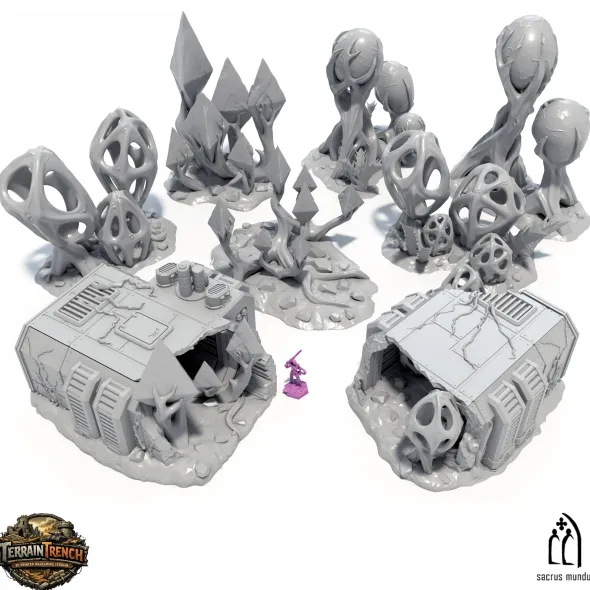 Infested Outpost - Scenery Terrain