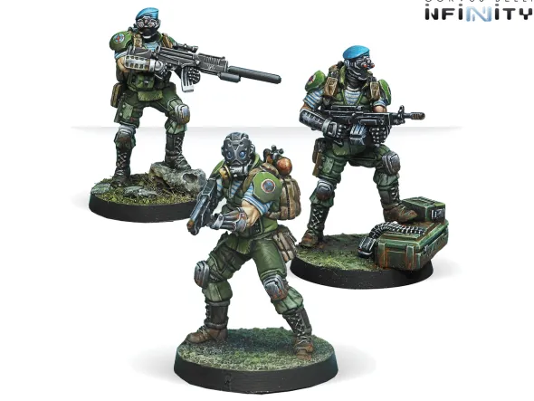 Infinity - Ariadna - Kazak Spetsnazs (HMG, Boarding Shotgun, Sniper Rifle)