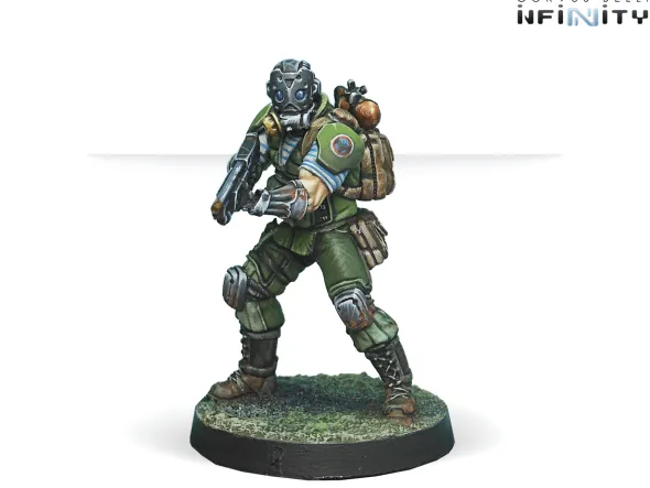 Infinity - Ariadna - Kazak Spetsnazs (HMG, Boarding Shotgun, Sniper Rifle)