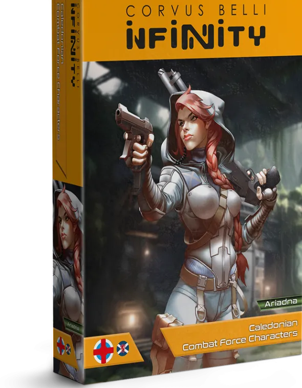 Infinity - Caledonian Combat Force Characters