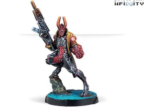 Infinity - Combined Army - Agent Dukash (MULTI Rifle)