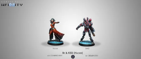 Infinity - Combined Army - BIT AND KISS! (HACKER, SMG)