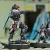 Infinity - Hector, homerid Champion (Heavy pistol, Exp CCW)
