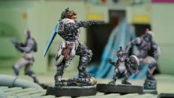 Infinity - Hector, homerid Champion (Heavy pistol, Exp CCW)