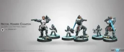 Infinity - Hector, homerid Champion (Heavy pistol, Exp CCW)