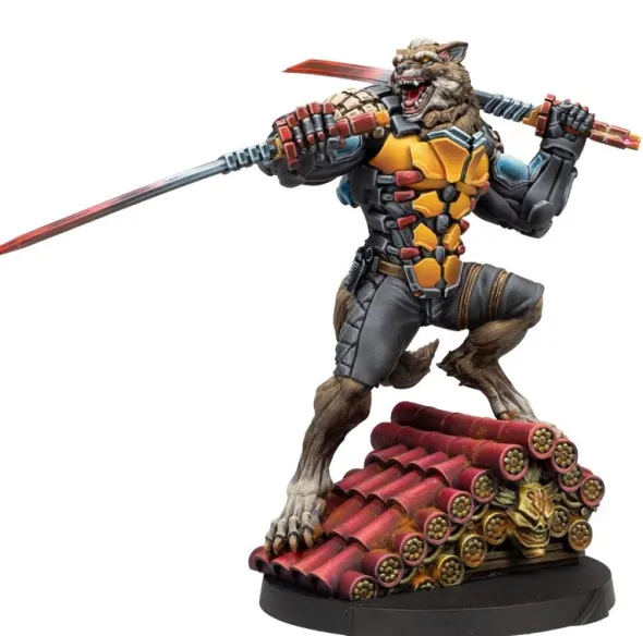 Infinity - JSA - Ioann Bann, Varangian Dog-Warrior