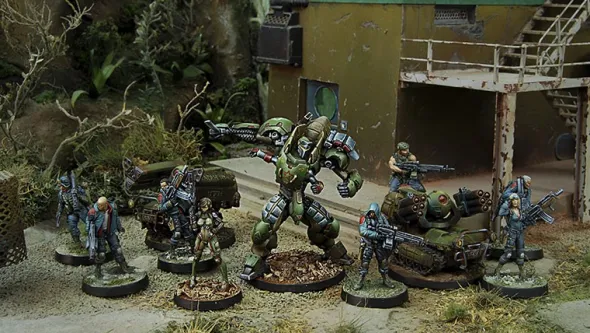 Infinity - Mercenaries - Anaconda, Mercenary TAG Squadron