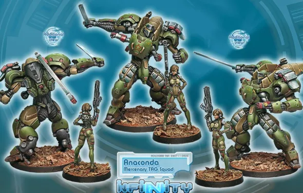 Infinity - Mercenaries - Anaconda, Mercenary TAG Squadron
