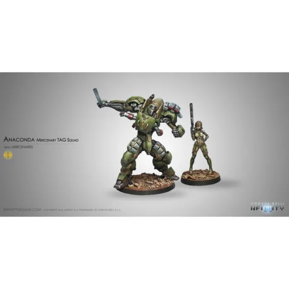 Infinity - Mercenaries - Anaconda, Mercenary TAG Squadron