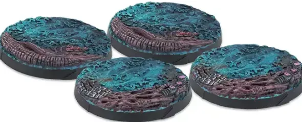 Infinity - 40mm Scenery Bases, Zeta Series