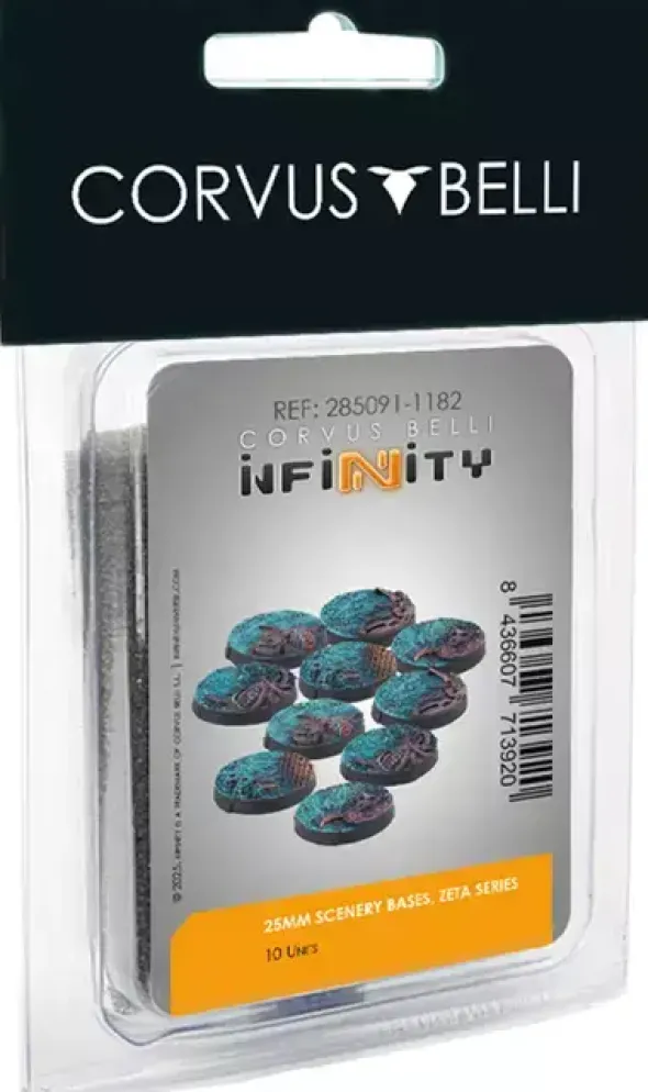 Infinity - 25mm Scenery Bases, Zeta Series