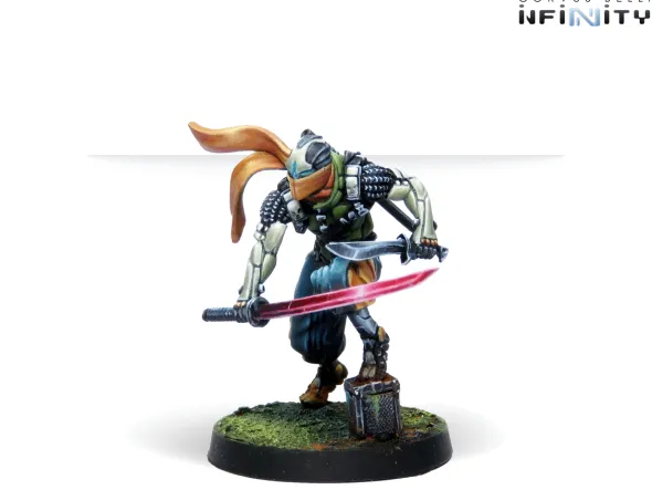 Infinity - NA2 - Saito Tōgan, Mercenary Ninja (Combi Rifle)
