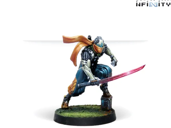 Infinity - NA2 - Saito Tōgan, Mercenary Ninja (Combi Rifle)