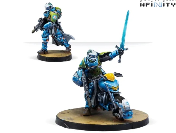 Infinity - PanOceania - Knight of Montesa (Red Fury)