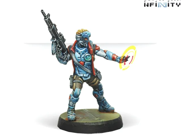Infinity - PanOceania - Locust, Clandestine Action Team (Hacker)
