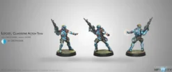 Infinity - PanOceania - Locust, Clandestine Action Team (Hacker)
