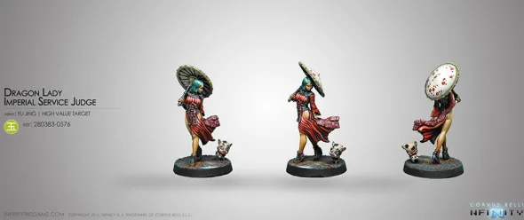 Infinity - Yu Jing - Dragon Lady, Imperial Service Judge