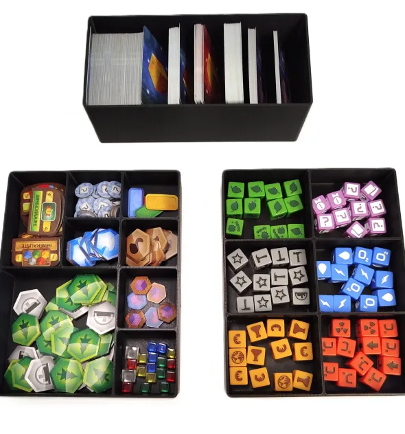 Insert compatible avec Terraforming Mars - Le Jeu de Dés + Extension Missions