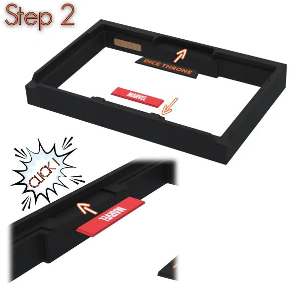 Insert pour Dice Throne Marvel 4 - v2