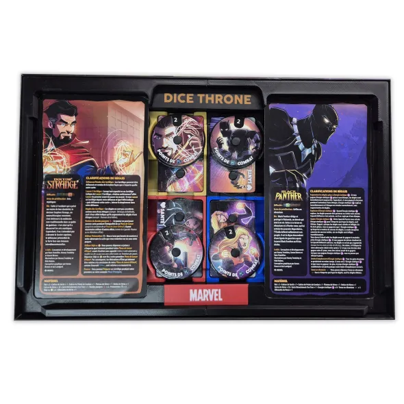 Insert pour Dice Throne Marvel - v2