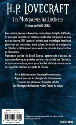 Intégrale Lovecraft, Tome 2 : Les Montagnes hallucinées