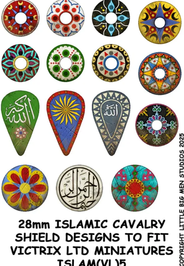 Islamic Cavalry Shield Transfers 5