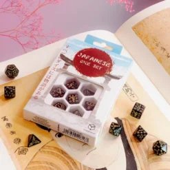 Japanese Dice Set - Deep Night Firefly