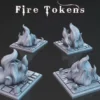 Jetons de feu x5