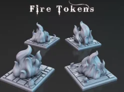 Jetons de feu x5