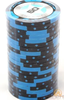20 Jetons de poker Crown - Marqué 50