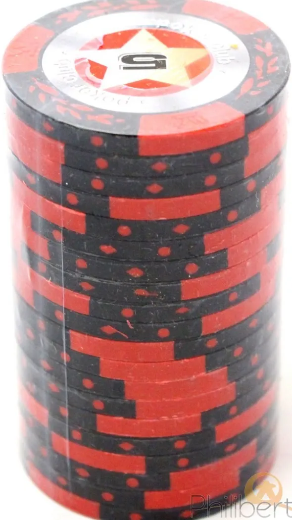 20 Jetons de poker Crown - Marqué 5