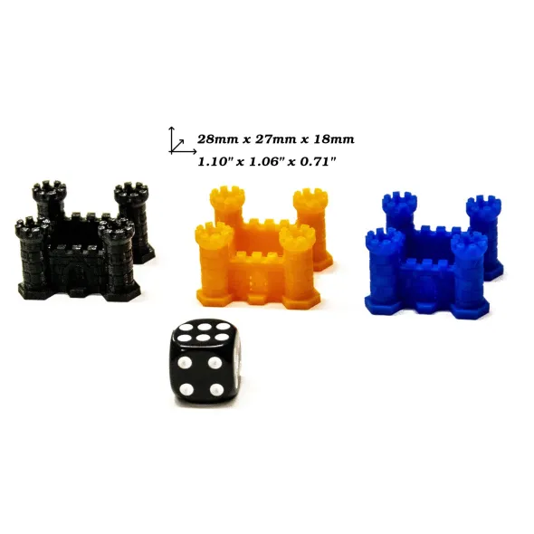 Jetons - Forteresses x5