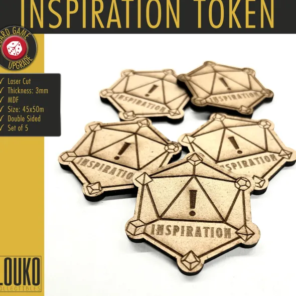 Jetons Inspiration compatibles 5e