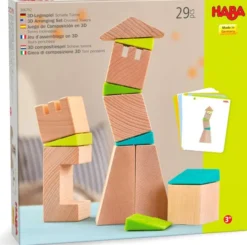 Jeu d'assemblage 3D - Tours penchées