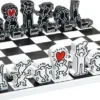 Jeu d'échec Keith Haring
