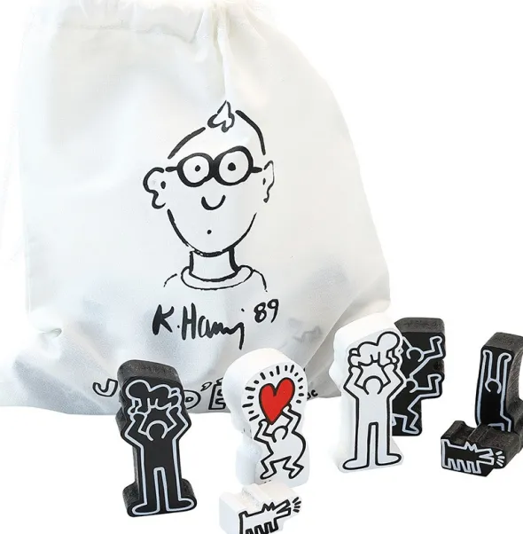 Jeu d'échec Keith Haring
