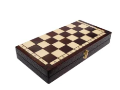 Jeu d'échecs King 36 cm en bois